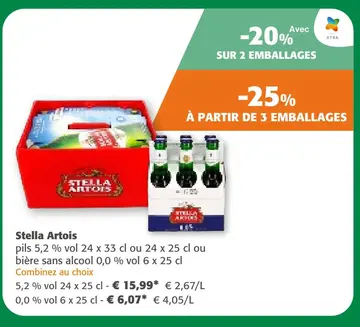 Offre: Stella Artois