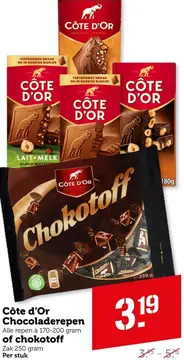 Aanbieding: Côte d'Or Chocoladerepen of chokotoff