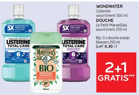 Aanbieding: Mondwater of douche