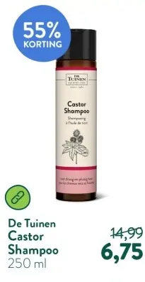 Aanbieding: Castor Shampoo