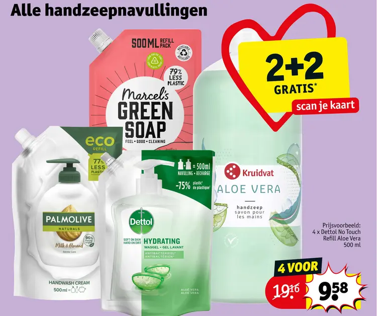 Promotie: Dettol No Touch Refill Aloe Vera