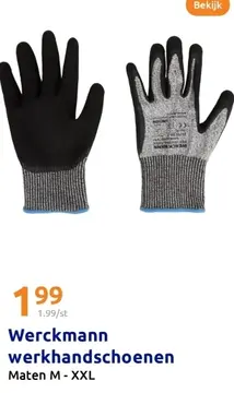 Aanbieding: Werckmann werkhandschoenen