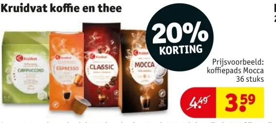Aanbieding: Koffie en thee