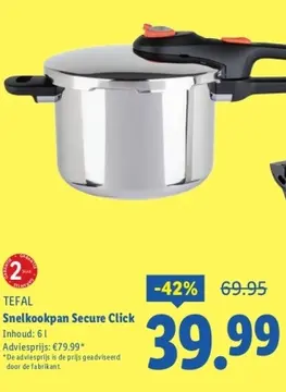 Aanbieding: Snelkookpan Secure Click