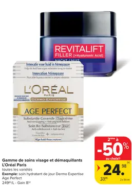 Offre: soin hydratant de jour Dermo Expertise Age Pe