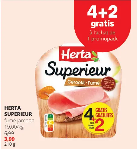 Offre: SUPERIEUR fumé jambon