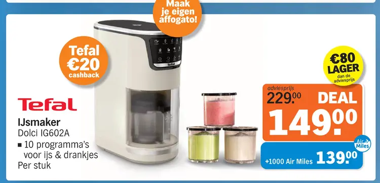 Aanbieding: IJsmaker Dolci IG602A
