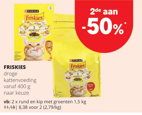 Promotie: Droge kattenvoeding