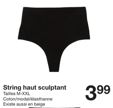 Offre: String haut sculptant