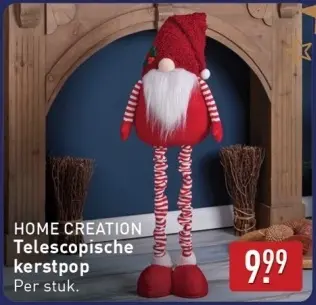 Aanbieding: Telescopische kerstpop