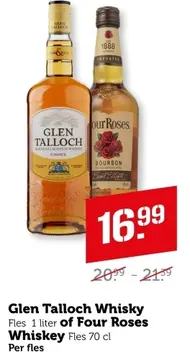Aanbieding: Glen Talloch Whisky of Four Roses Whiskey