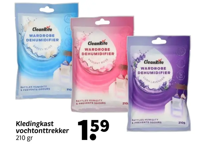 Promotie: Wardrobe Dehumidifier