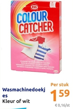 Aanbieding: K2r COLOUR CATCHER Wasmachinedoekjes