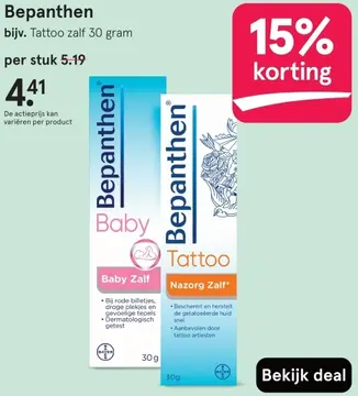 Aanbieding: Bepanthen
