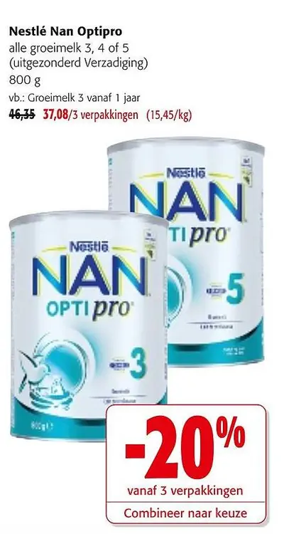 Promotie: Nan Optipro
