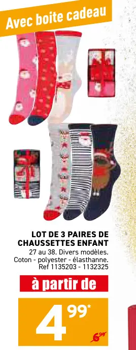 Offre: Chaussettes enfant