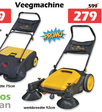 Aanbieding: Veegmachine