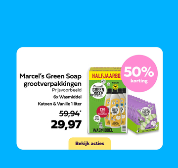 Aanbieding: Marcel's Green Soap grootverpakkingen