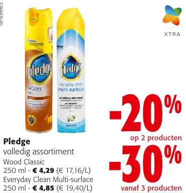 Aanbieding: Pledge volledig assortiment