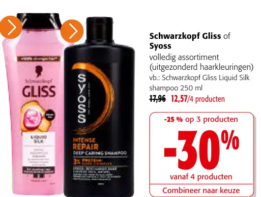 Promotie: Gliss Liquid Silk