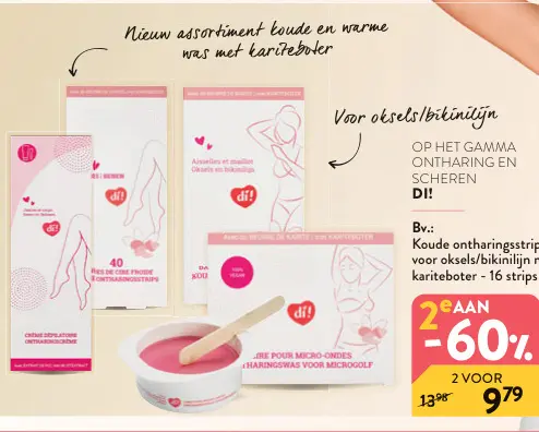Promotie: Koude ontharingsstrips
