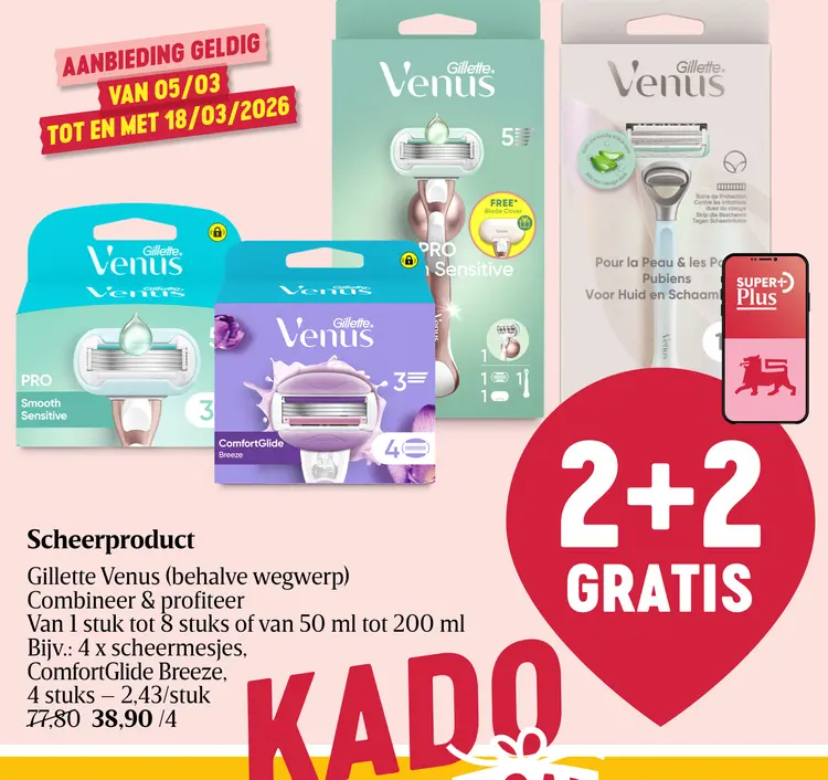 Promotie: Scheerproduct