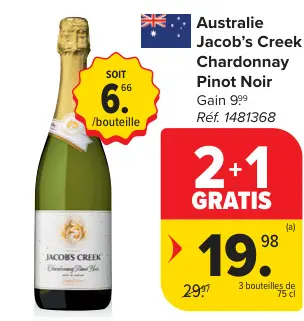 Offre: Chardonnay Pinot Noir