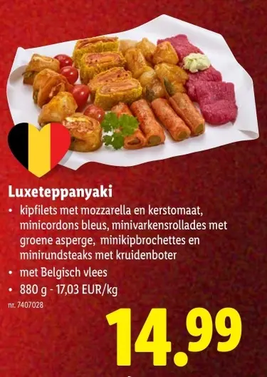 Promotie: Luxeteppanyaki