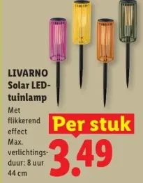 Aanbieding: Solar LED-tuinlamp