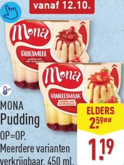 Aanbieding: Mona Pudding