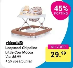 Aanbieding: Loopstoel Little Cow Mocca