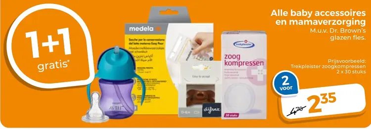 Aanbieding: Alle baby accessoires en mamaverzorging