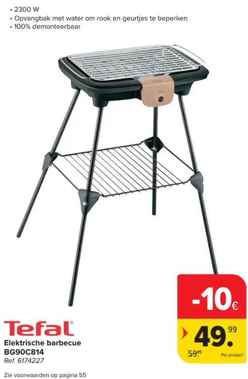 Promotie: Elektrische barbecue