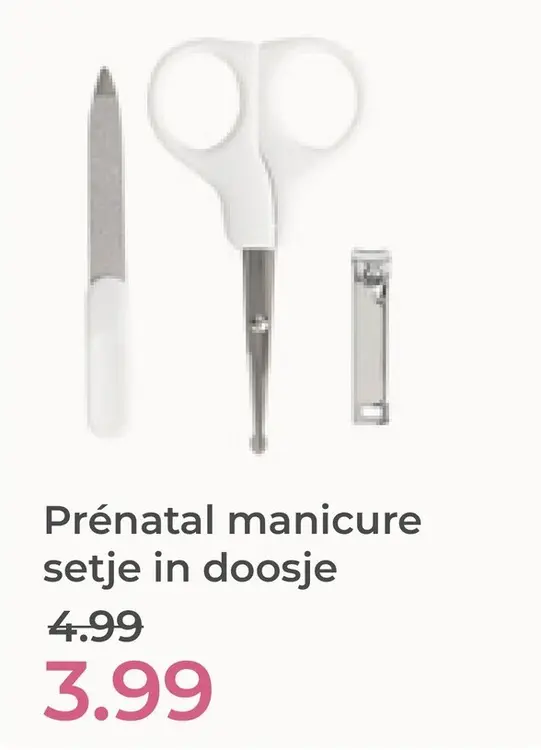Aanbieding: Manicure setje in doosje