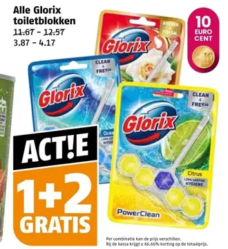 Aanbieding: Alle Glorix toiletblokken