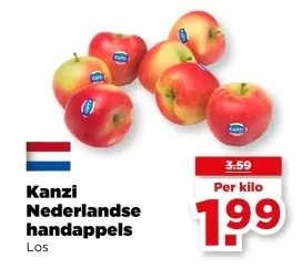 Aanbieding: Kanzi Nederlandse handappels