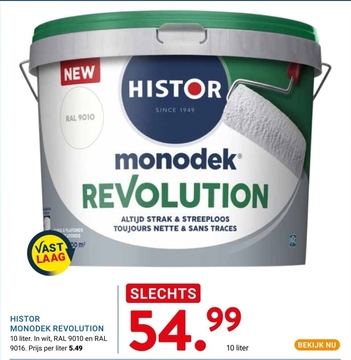 Aanbieding: HISTOR MONODEK REVOLUTION