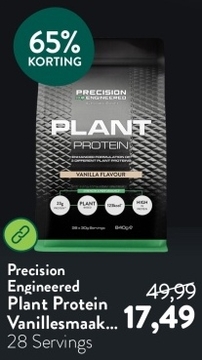 Aanbieding: Precision Engineered Plant Protein Vanillesmaak - 840g