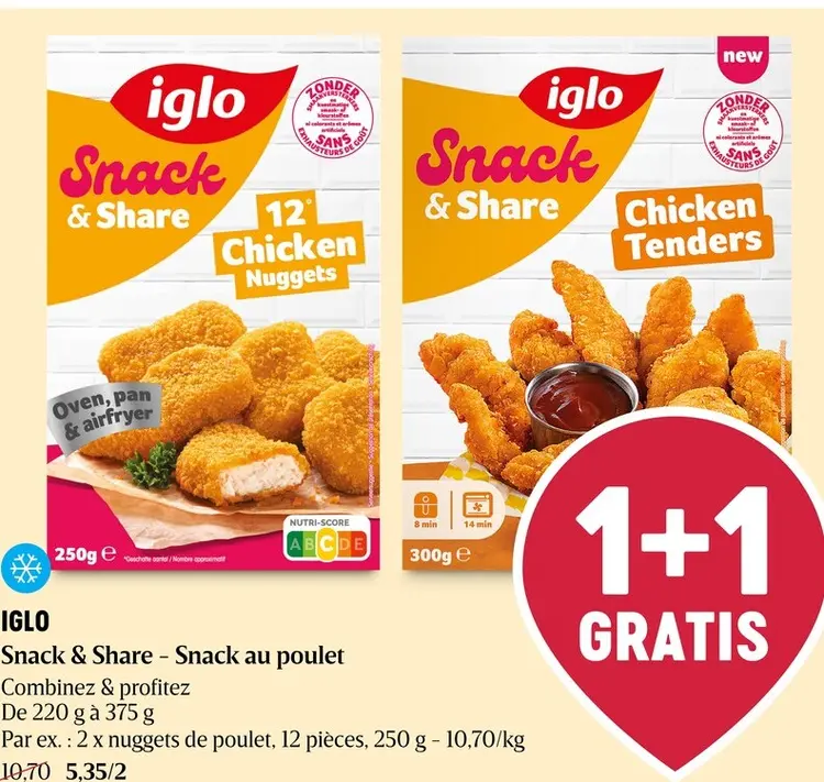 Offre: Snack & Share - Snack au poulet