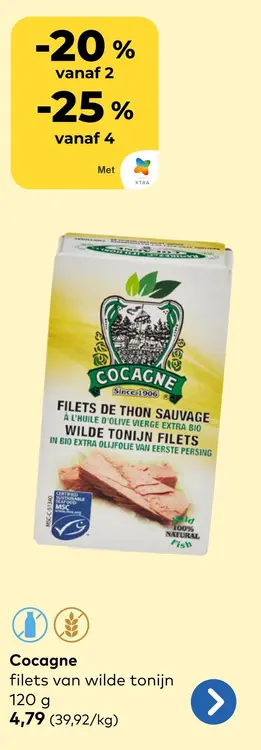 Promotie: Filets van wilde tonijn