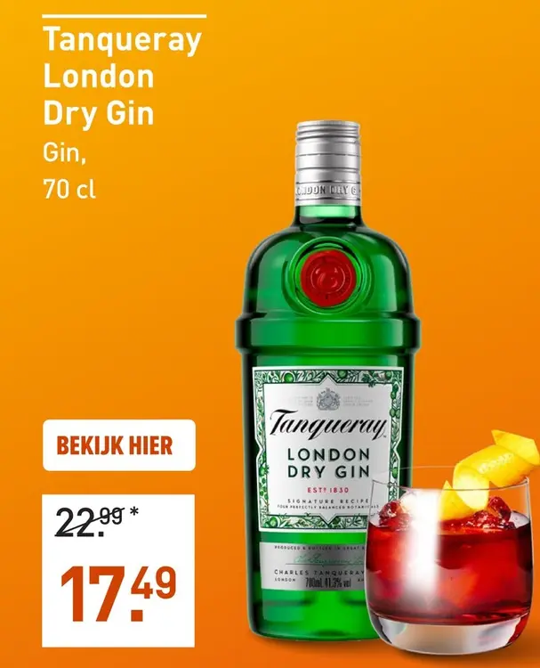 Aanbieding: London Dry Gin