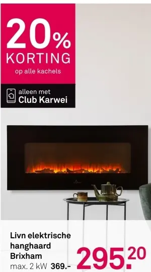 Aanbieding: Livn elektrische hanghaard Brixham