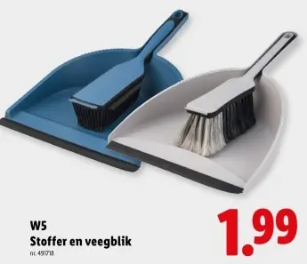 Promotie: Stoffer en veegblik