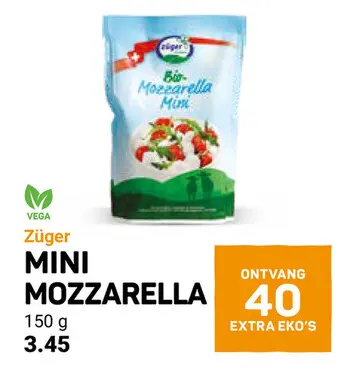 Aanbieding: Mini mozzarella