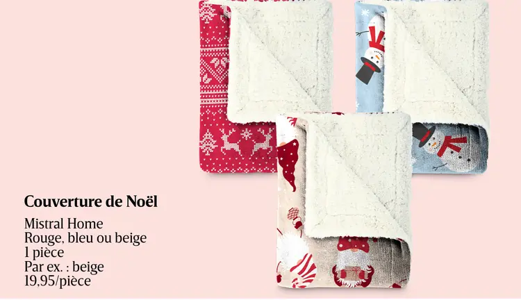 Offre: Couverture de Noël