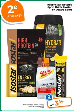 Aanbieding: Trekpleister Isotonic Sport Drink, Isostar, en dextro sport