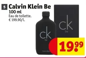 Promotie: Calvin Klein Be