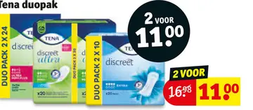 Aanbieding: Tena duopak