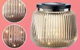 Aanbieding: Tafellamp solar led ip44 13 cm 3 assorti