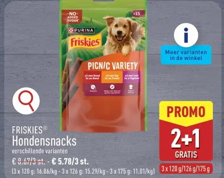 Promotie: Hondensnacks